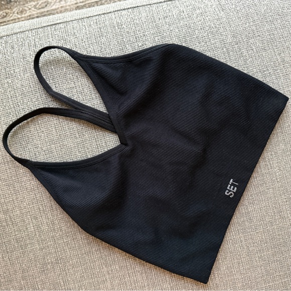 SET Active Sculptflex Ribbed V Bra - Picture 3 of 5